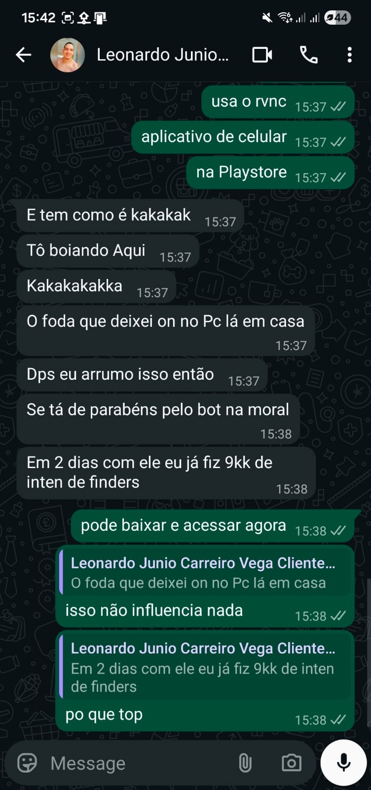Leonardo Junio - High Profit User